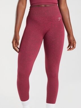 Gymshark Animal Print Seamless Leggings
